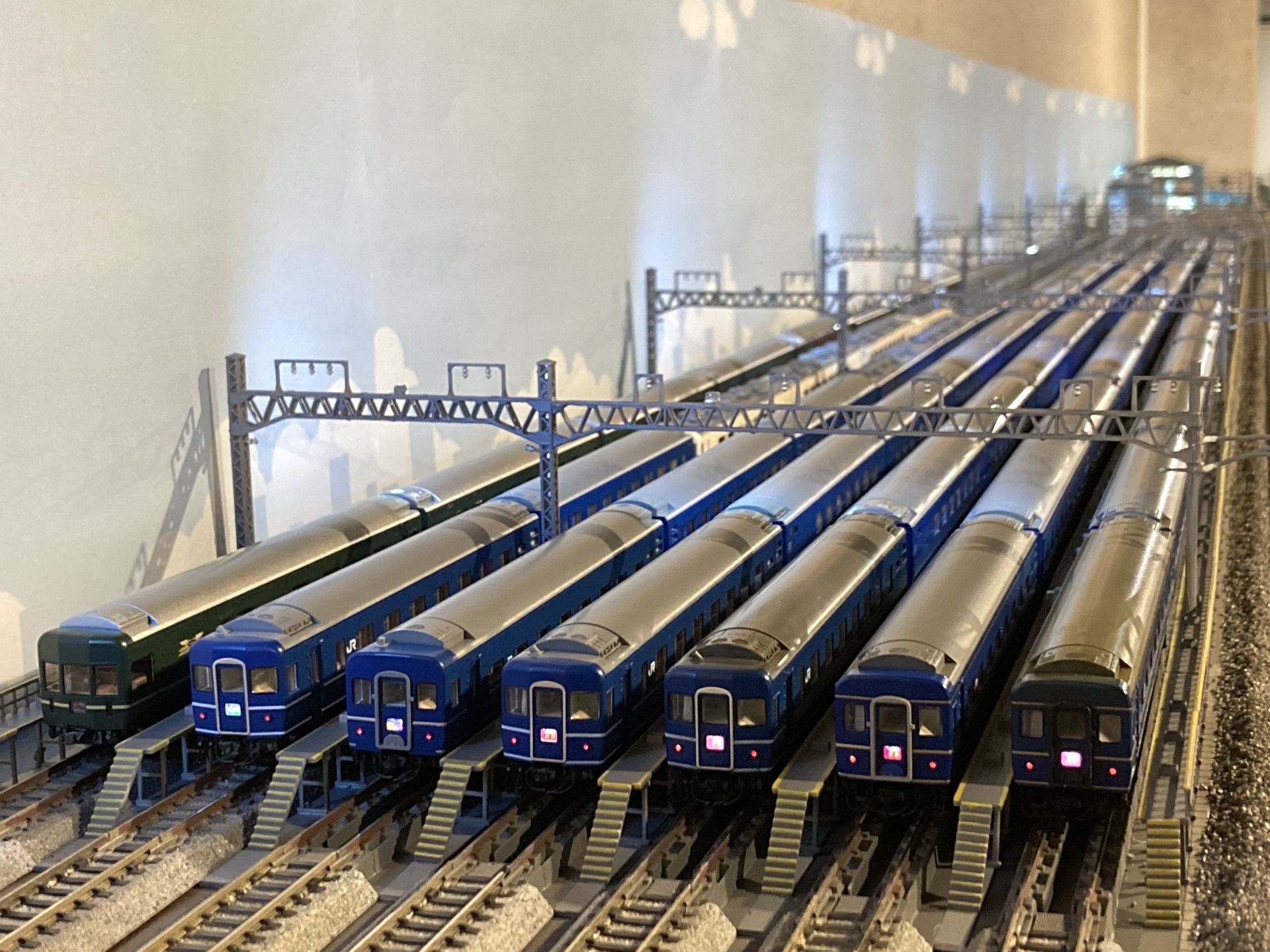 都市型モジュール、レイアウト、ジオラマ、Nゲージ